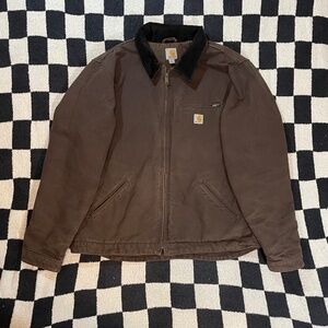 carhartt detroit dark brown size xl tall 10328-dkb 2019 great condition
